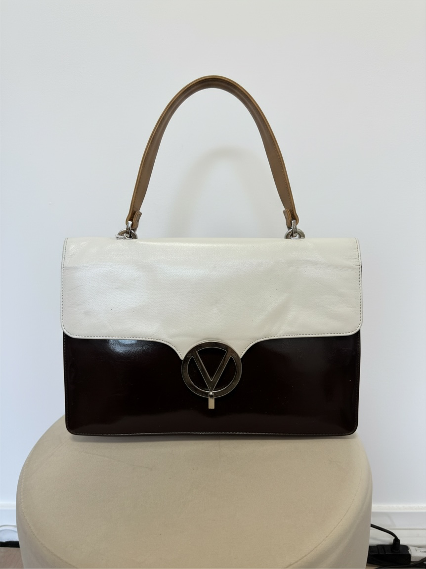 Preloved Valentino Garavani Handbag Black and White