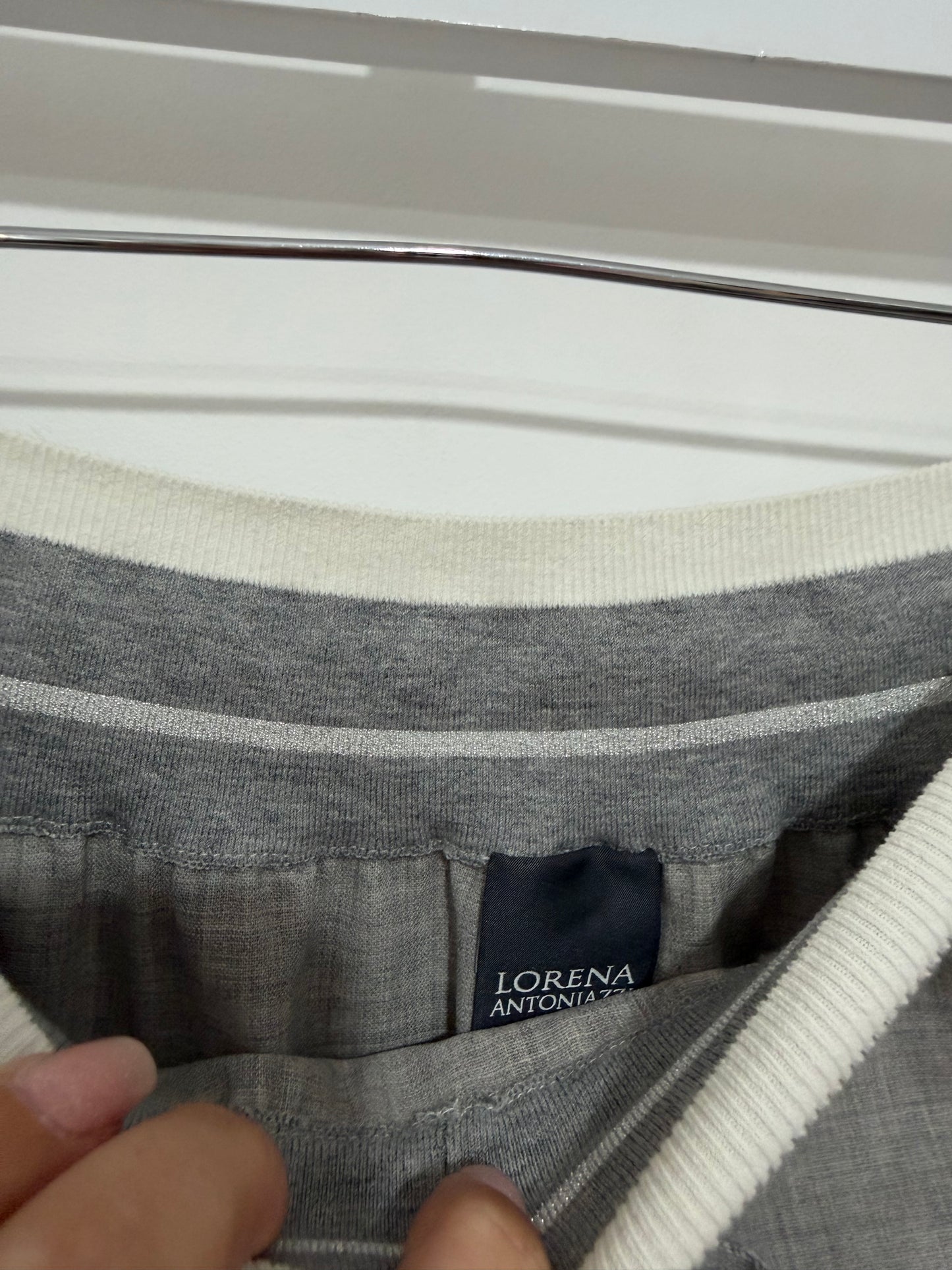 Pre-owned grey Lorena Antoniazzi Skirt, Size 10