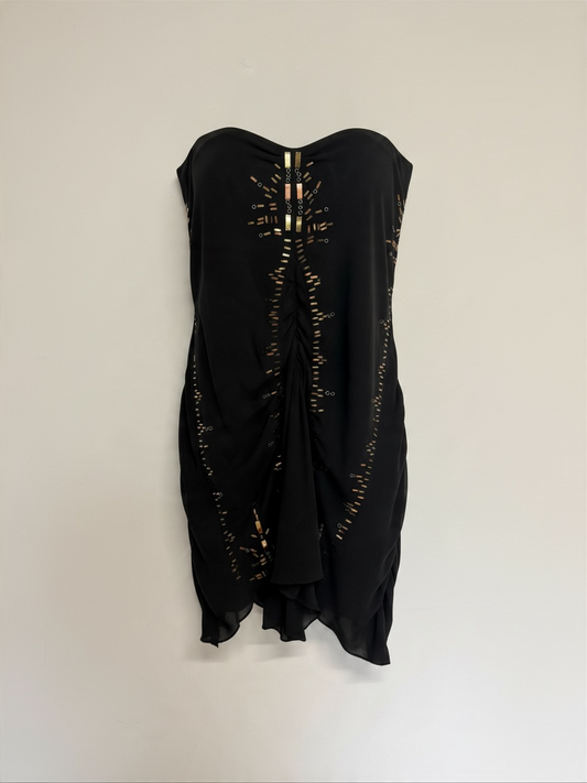 Preloved Georges Rech Skirt Size EU 44 Size 14 Black