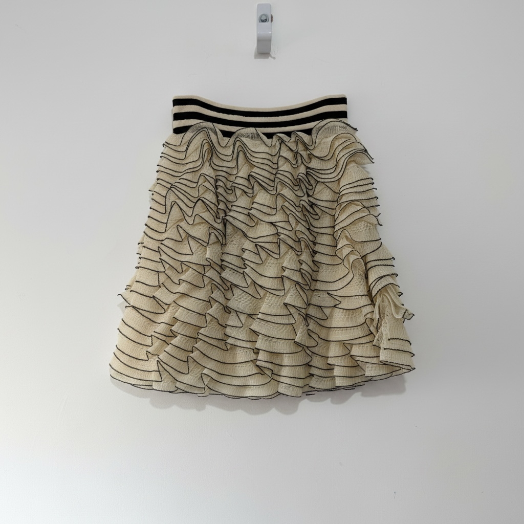 cream Alexander Mcqueen Skirt, Size S