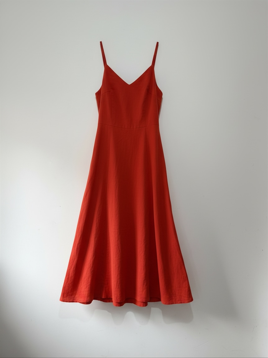 Preloved Saint + Sofia Dress 12 Burnt Orange