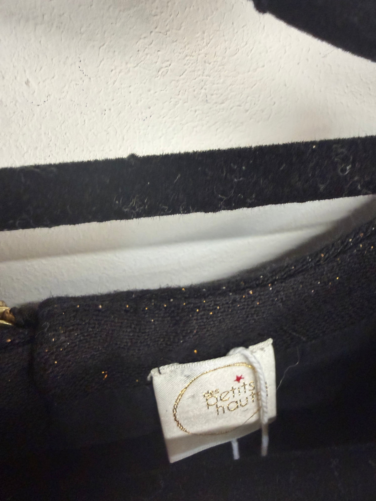 Preloved Des Petits Hauts Jumper Small Black