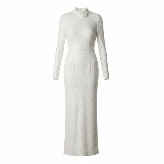 Preloved White The Attico Dress, UK 12