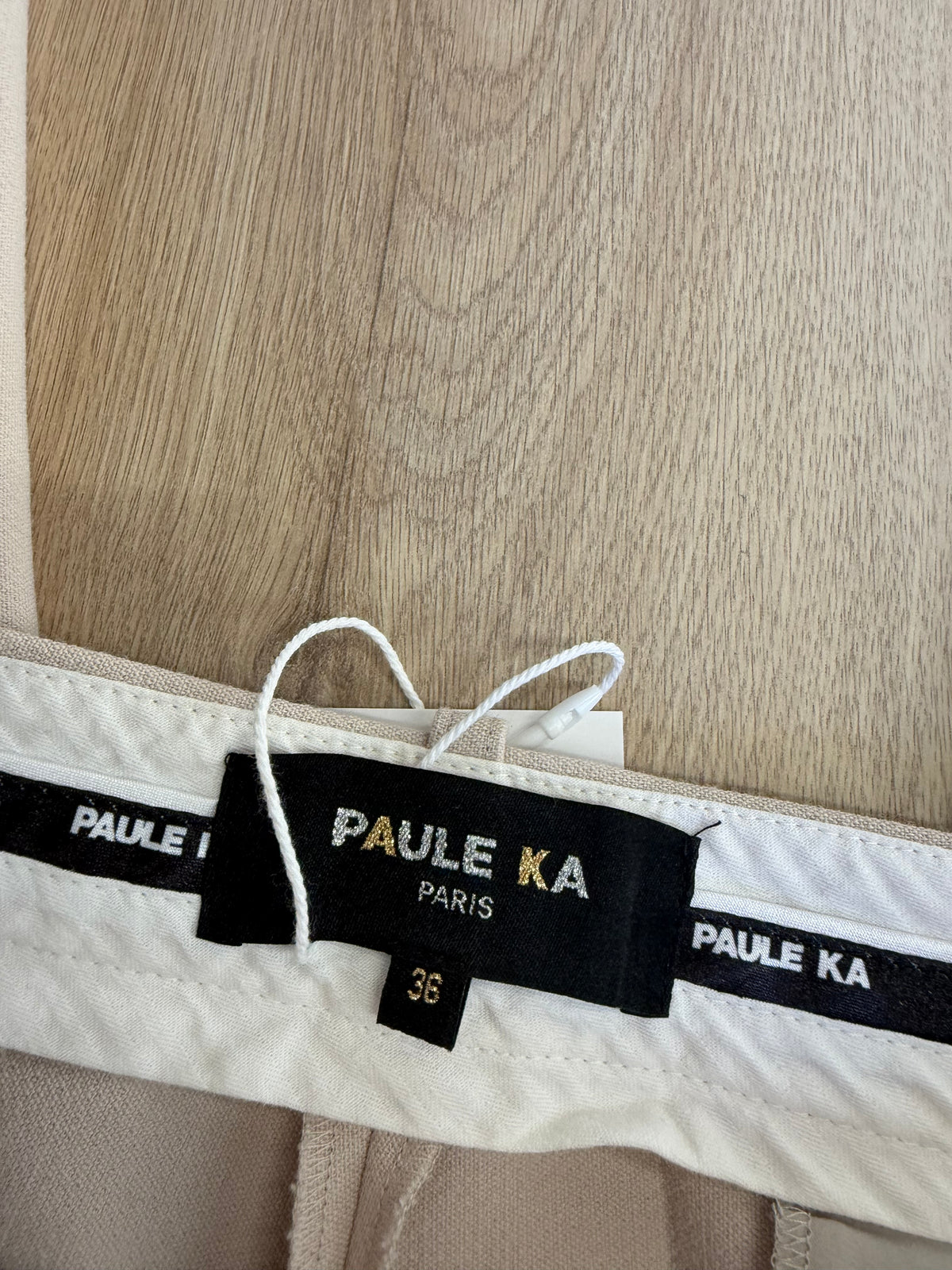 Preloved Paule Ka Trousers Size Small Beige