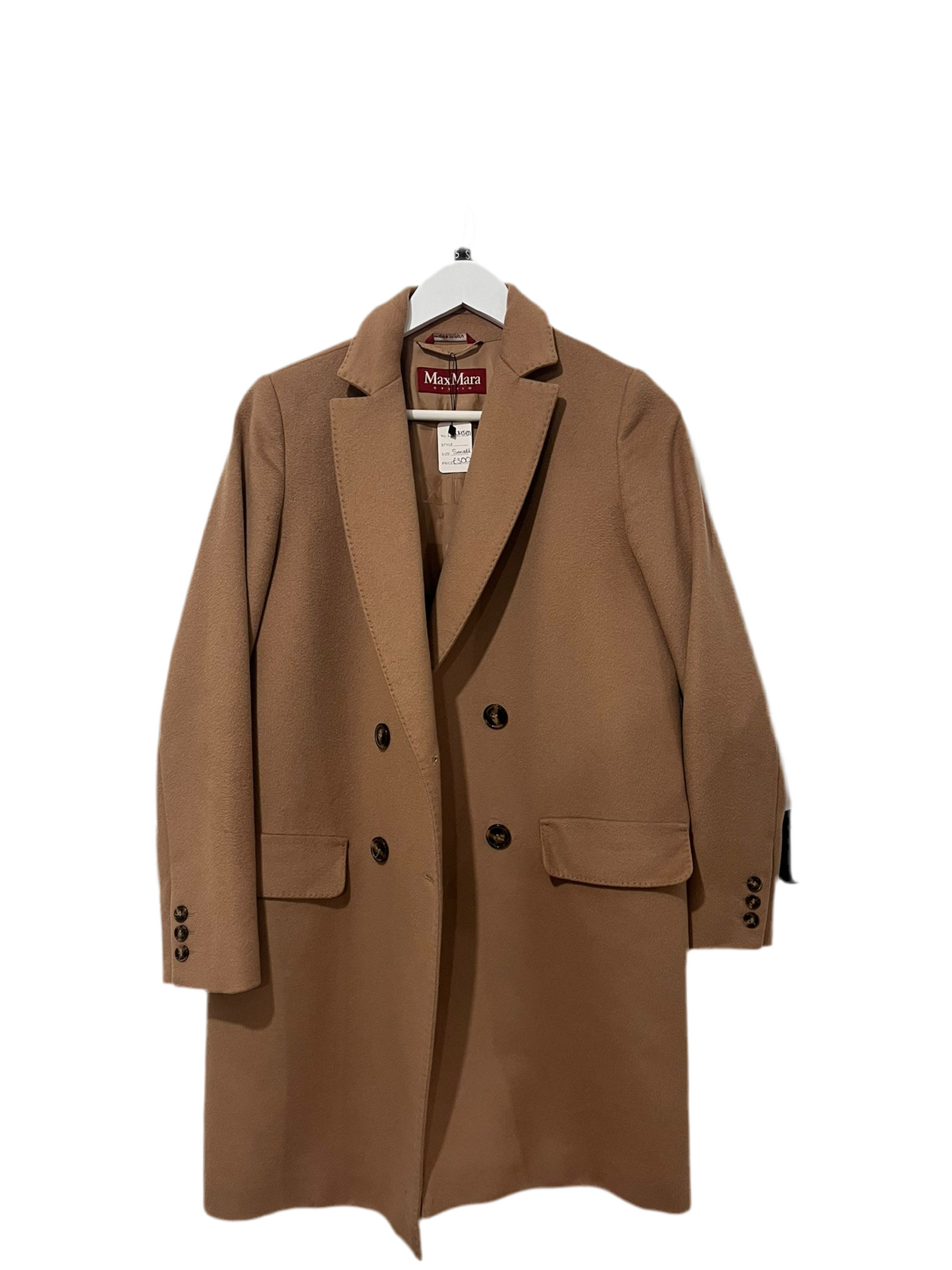 Beige/Camel Max Mara Coat, Small