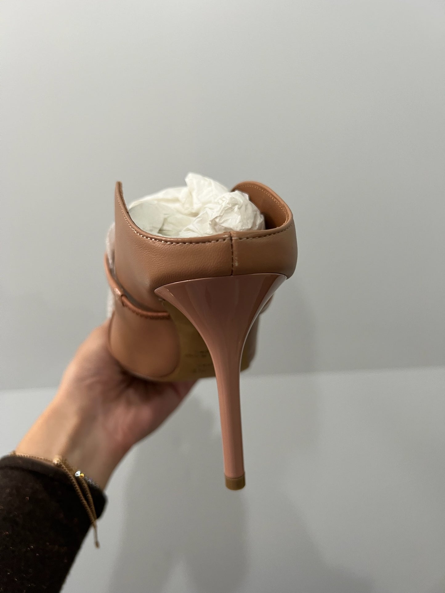 Nude Malone Souliers Heels, 38-5