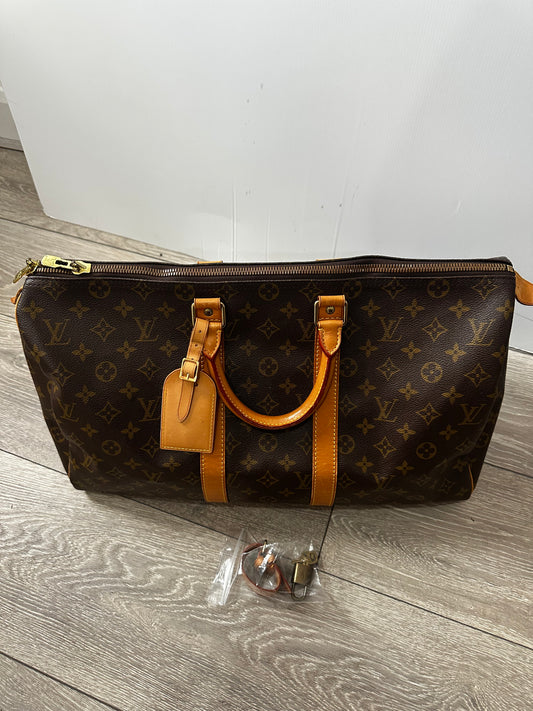 Louis Vuitton Hold-all, 45 Hand Luggage with lock and key