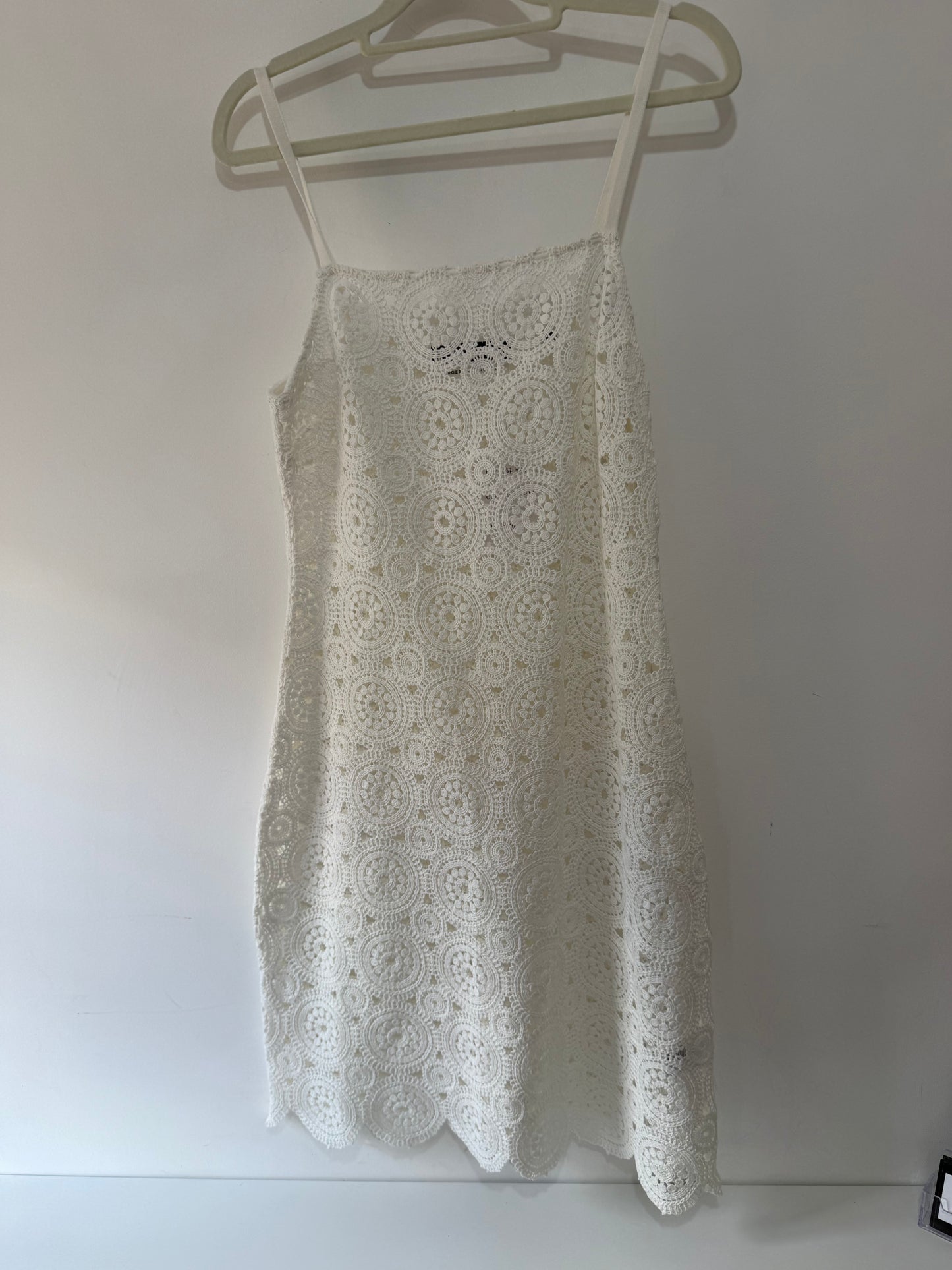 Preloved, White Rotate by Birger Chistensen Dress, UK 10