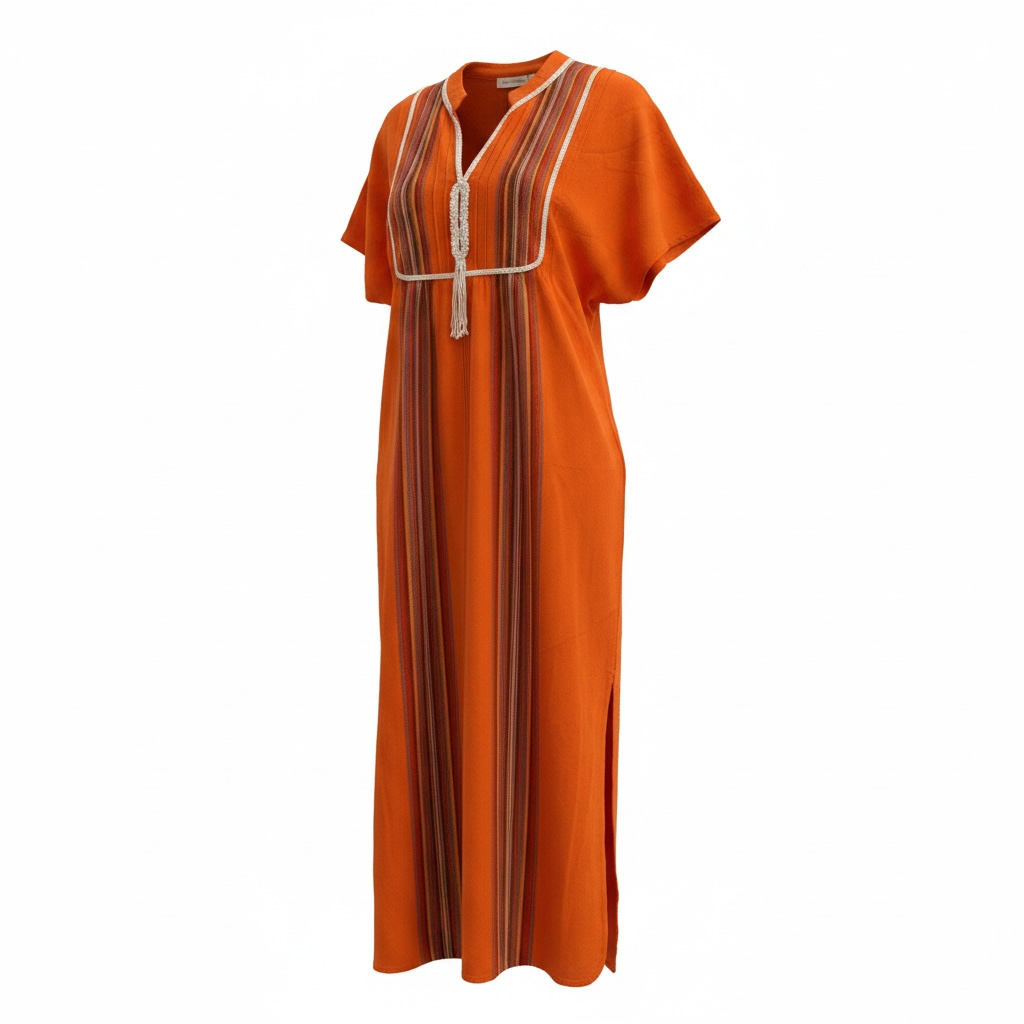Preloved Orange Tory Burch Resort Dress, Size Large