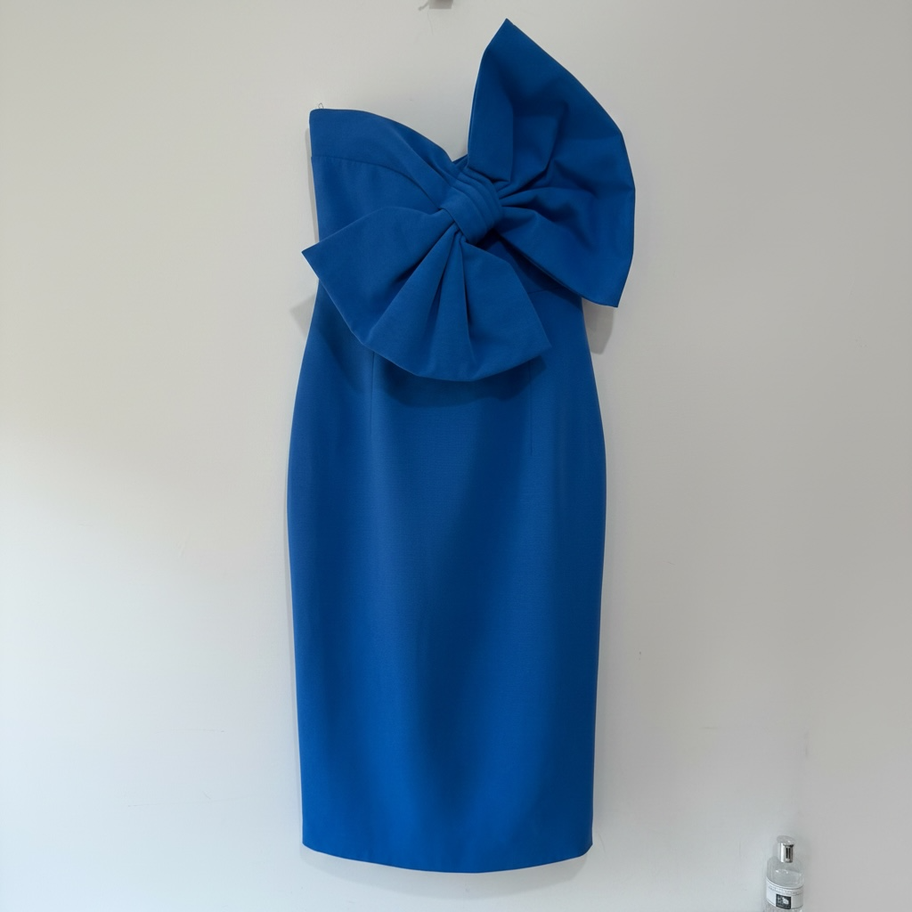 Preloved, Blue Elle Zeitoune Dress, UK 12