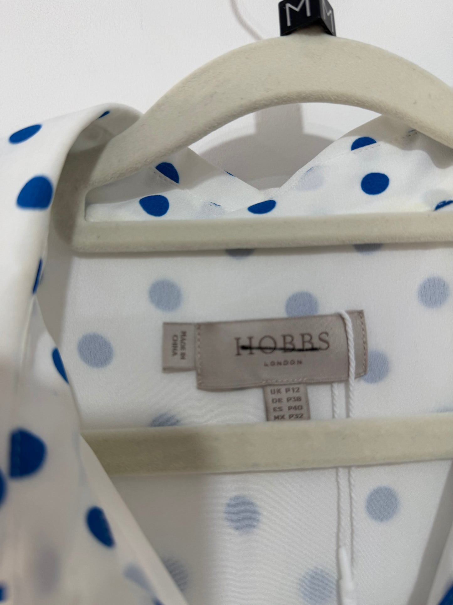 Pre-owned, Polka Dot Hobbs Dress, Size 12P