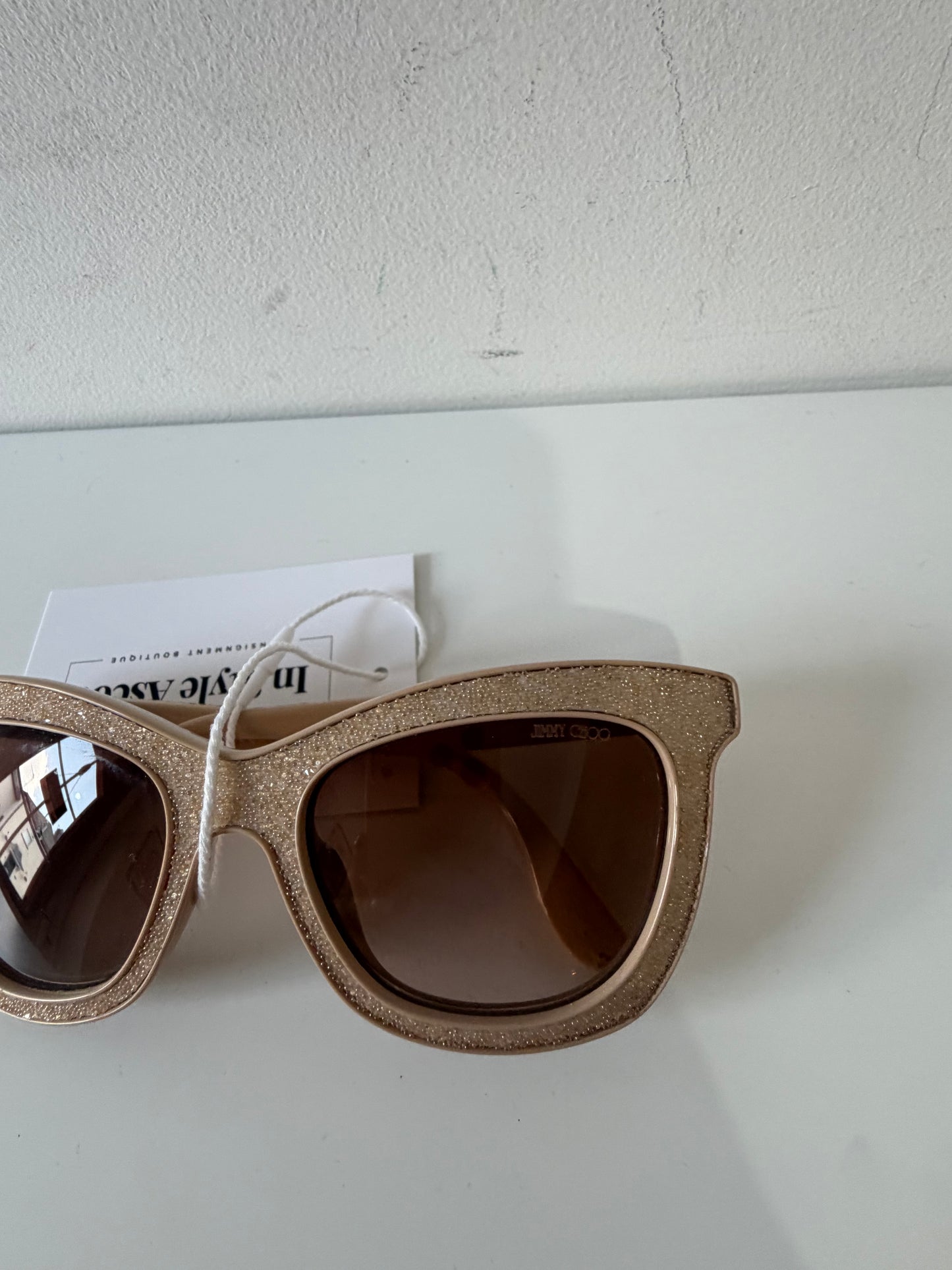 Preloved, Beige Jimmy Choo Sunglasses