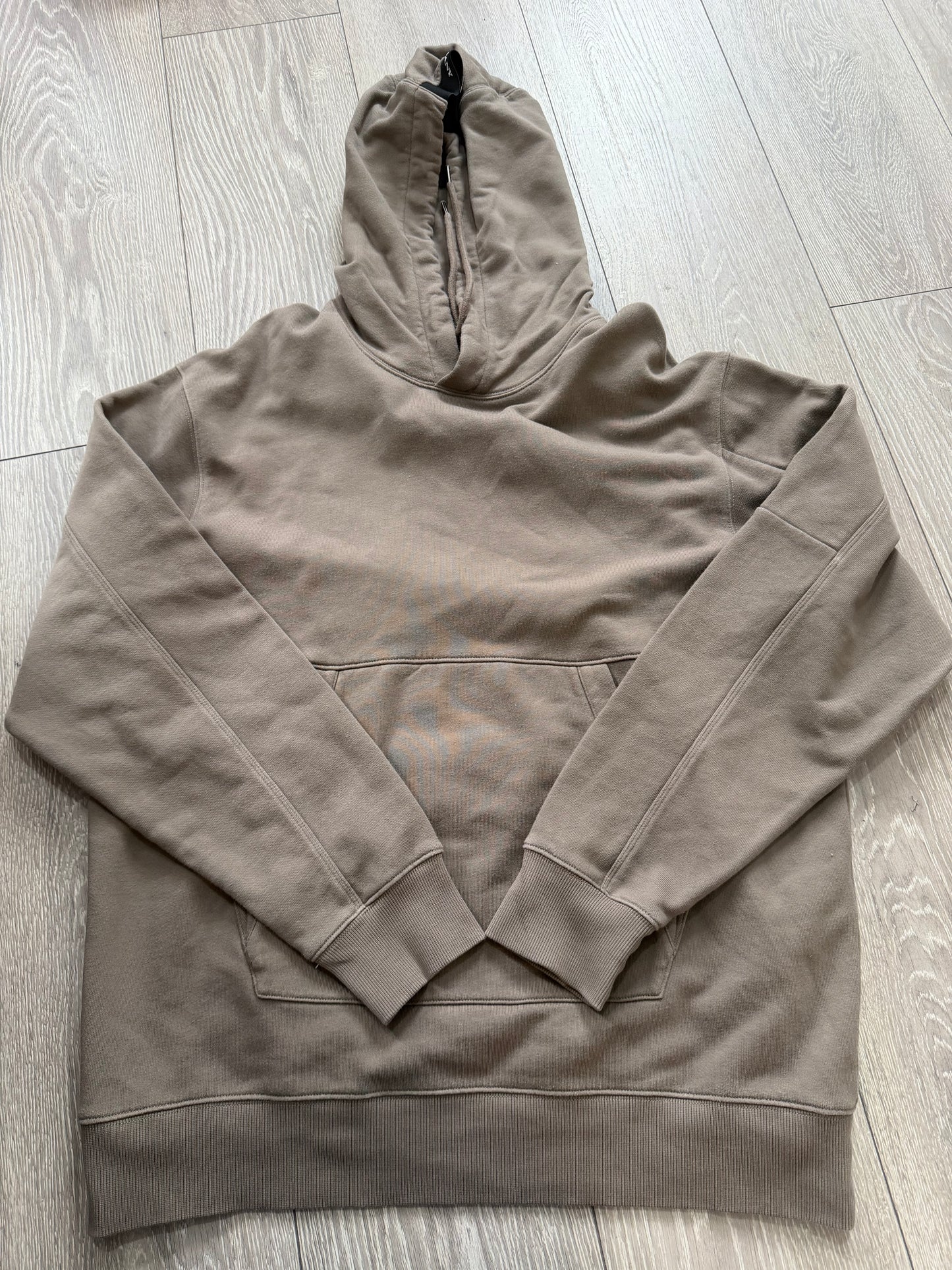 Preloved Khaki CP Company Hoodie, XL