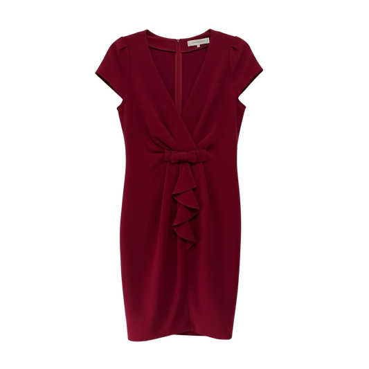 Preloved Burgundy Gerard Darel Dress, Size 14