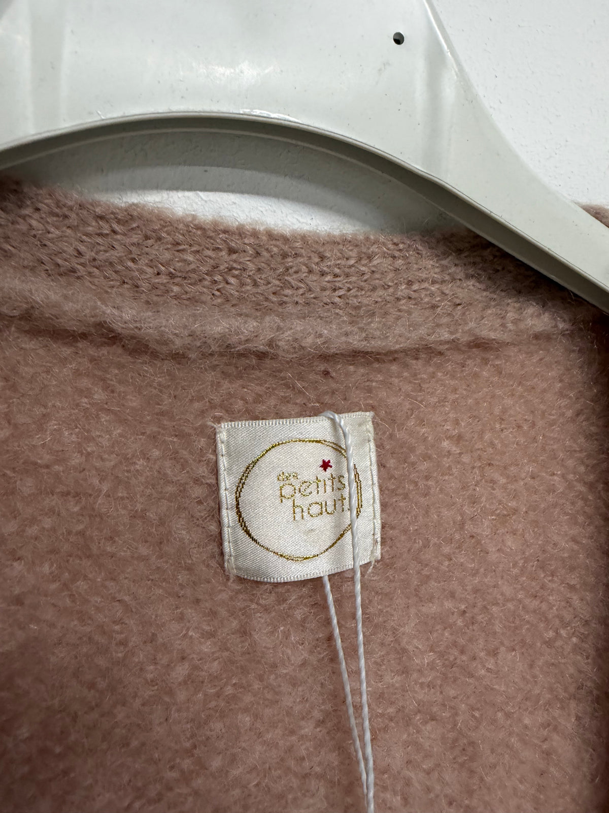 Preloved Des Petits Hauts Cardigan Small Pink