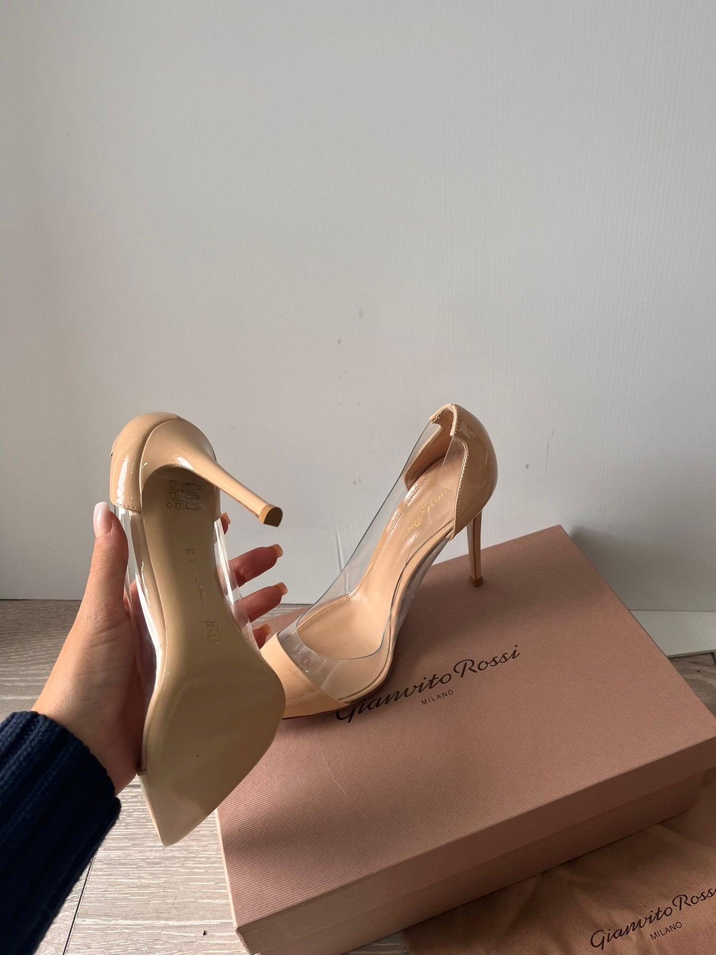 Gianvito Rossi Nude Heels - 5