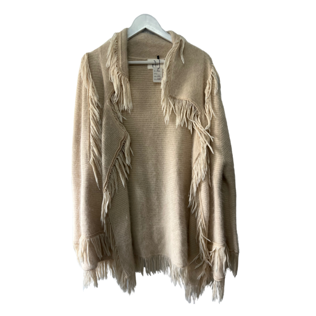 Beige Rosyleia Cardigan, One Size