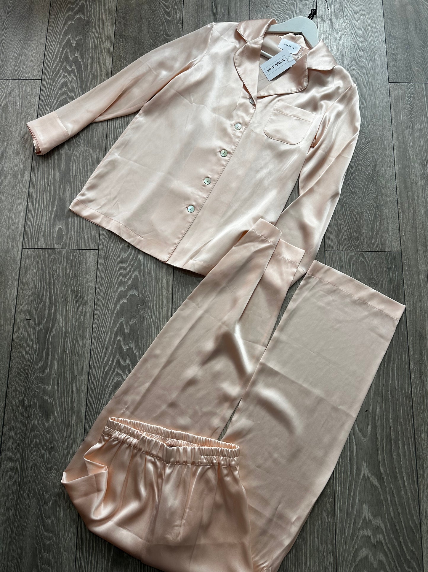 Sleeper Silk Pyjama Set, Size S/M