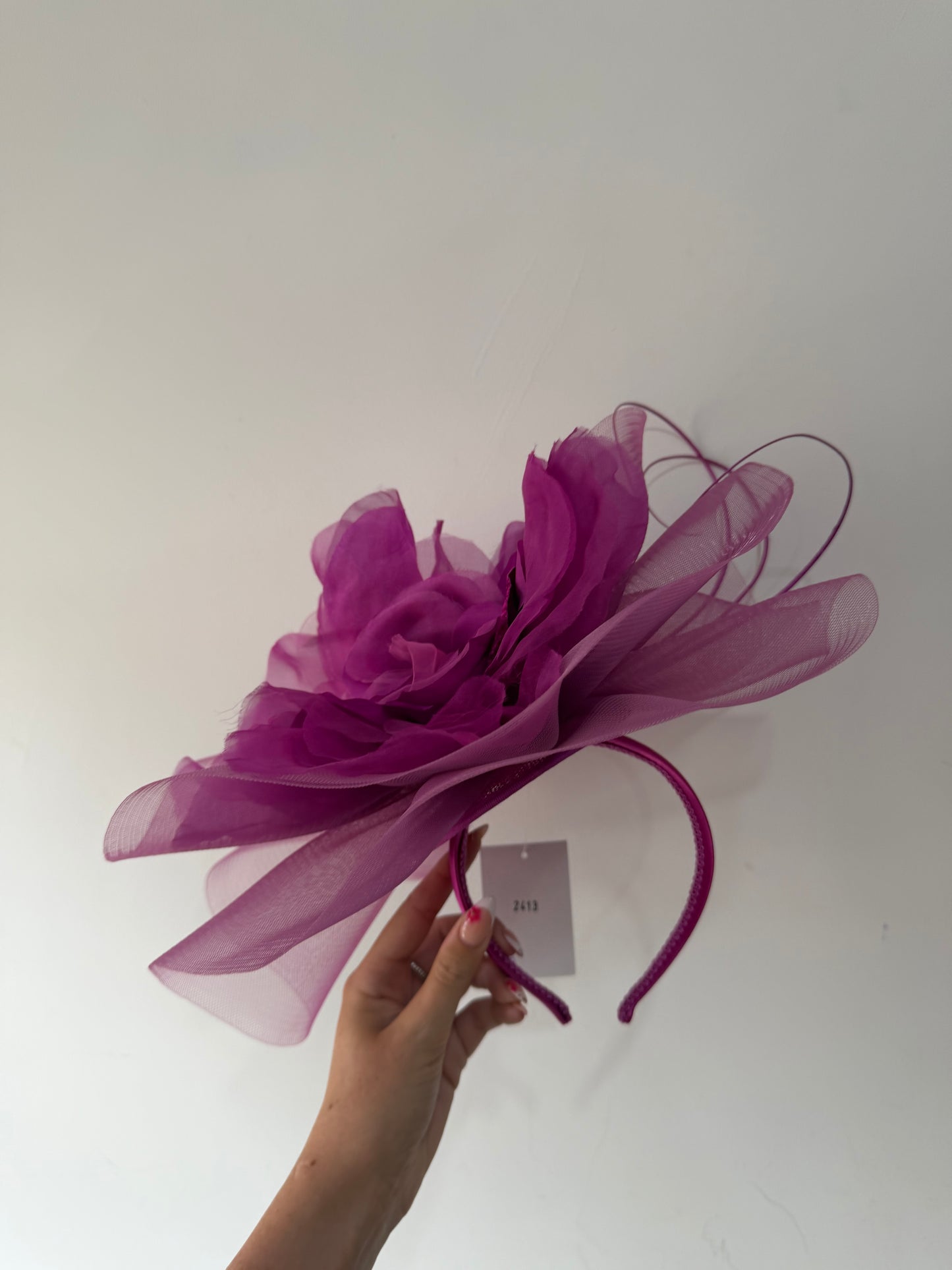 Preloved, Purple Snoxell & Gwyther Fascinator