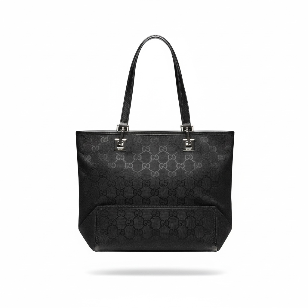 Black Gucci Small tote bag, Canvas
