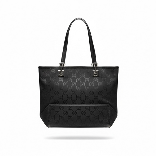 Black Gucci Small tote bag, Canvas