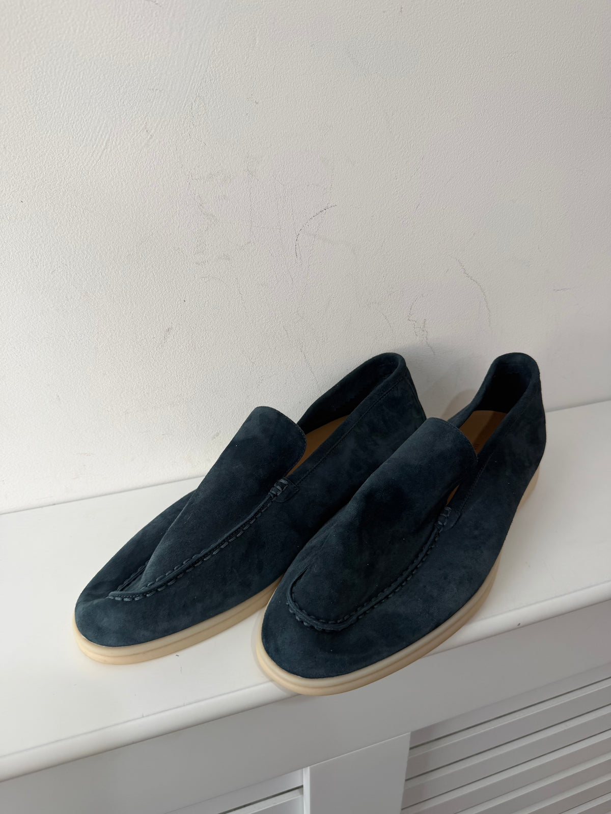 Preloved Loro Piana Shoes Size 44 (UK 10) Navy