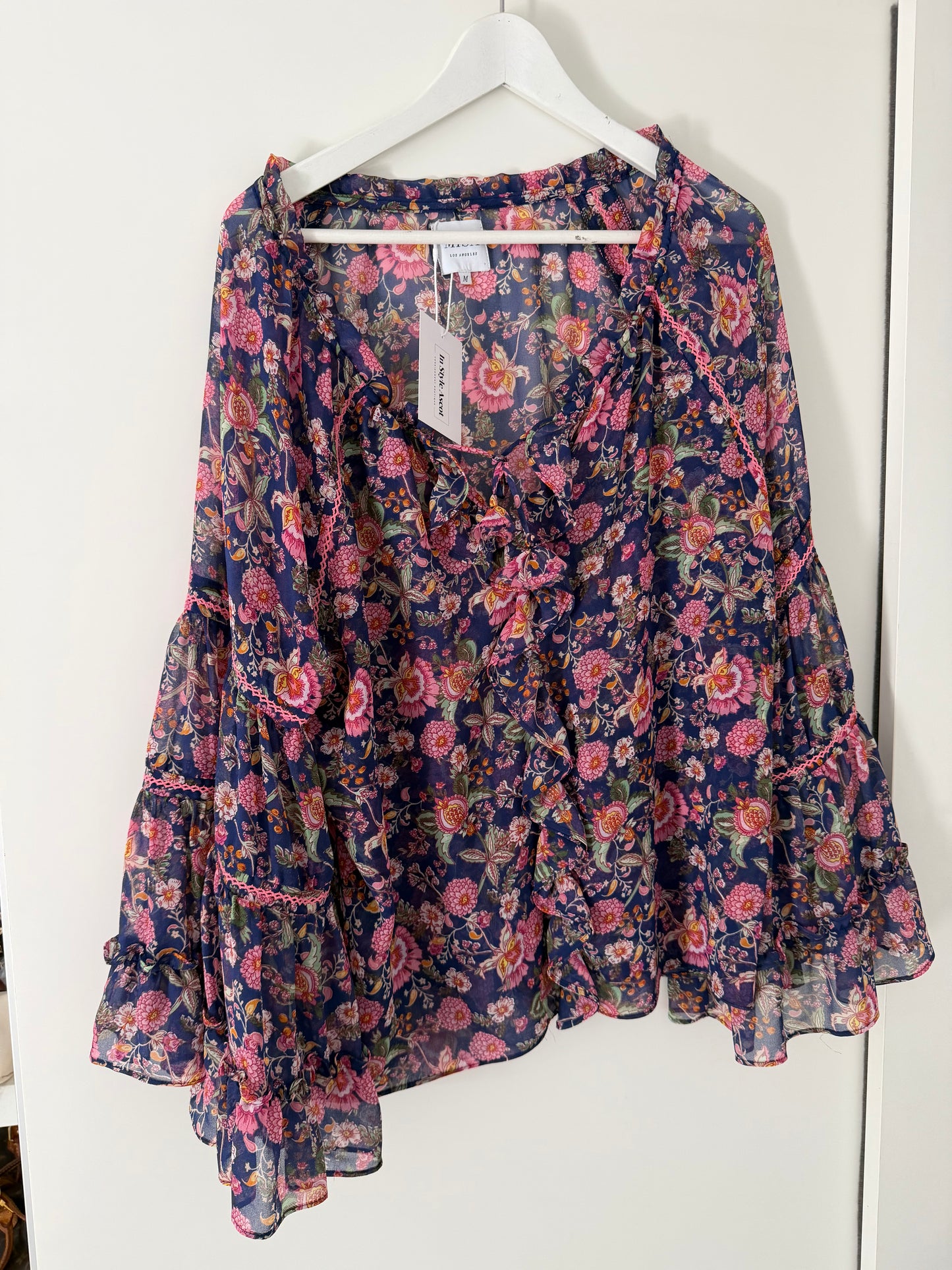 Pre-Loved Multi MISA LA Blouse, M