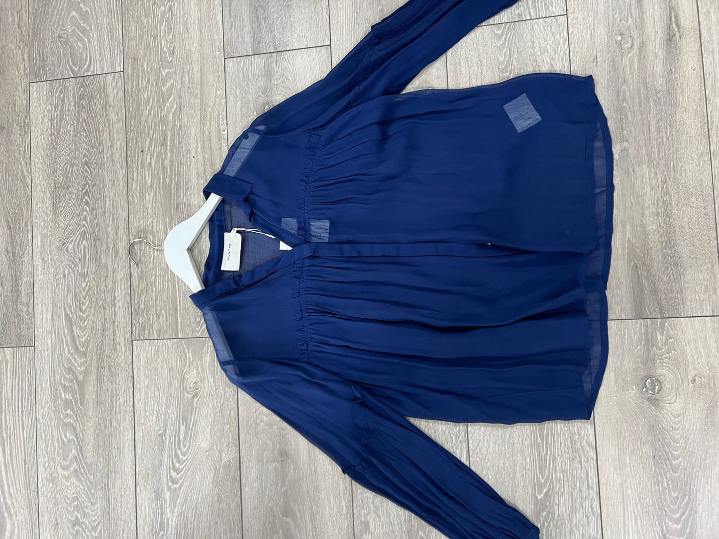 Navy Munthe Blouse, Size 10