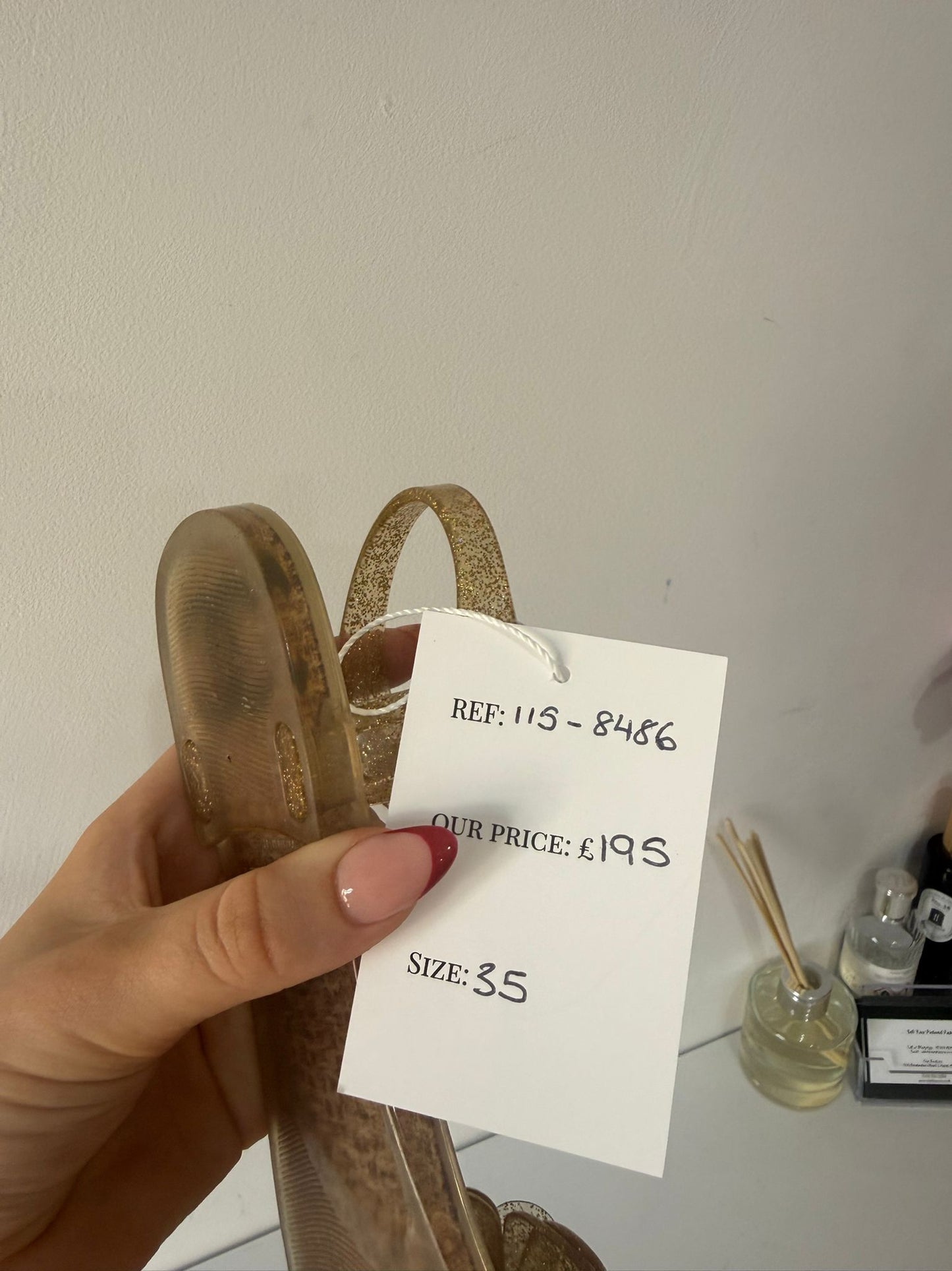 Preloved, Jelly Chanel Jelly Sandals, Size 35 UK 2