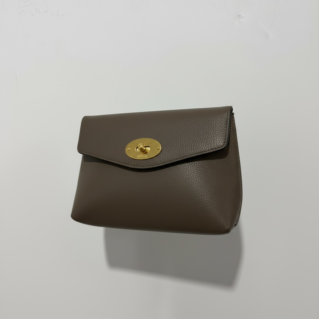 Taupe Mulberry Darley Cosmetic Pouch