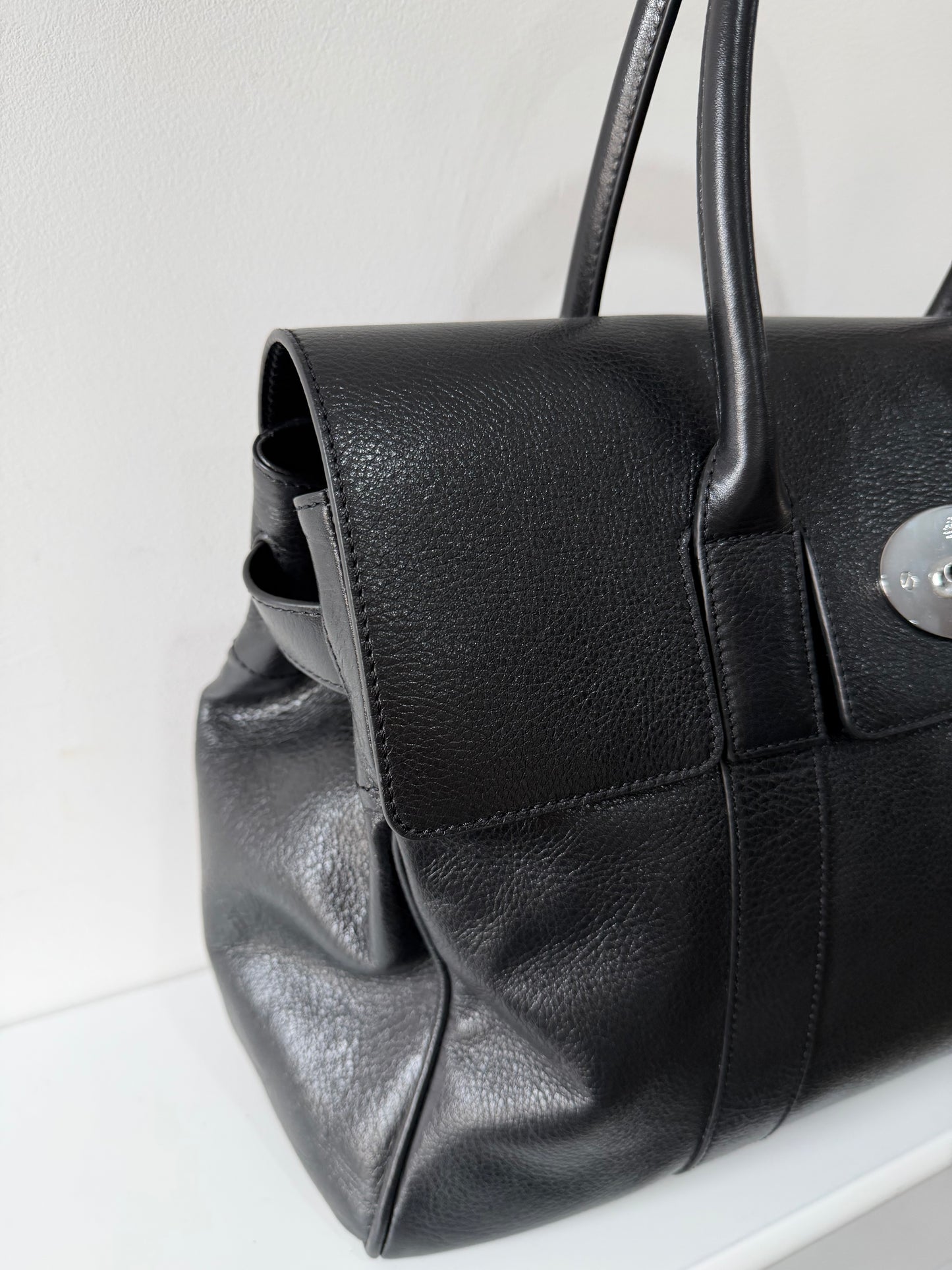 Preloved Black Mulberry Bayswater Bag, Nearly New