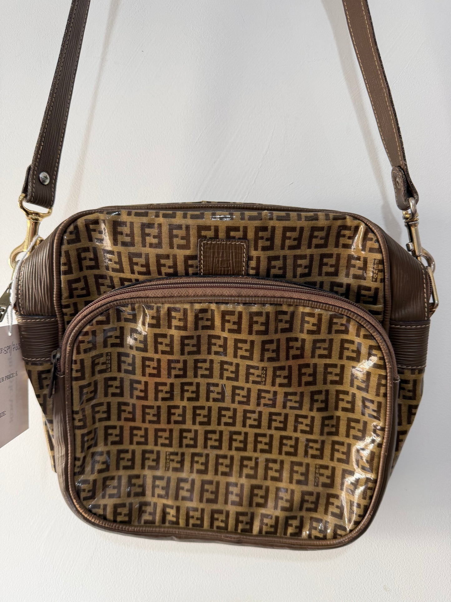 Pre-owned monogram Fendi Cross body bag