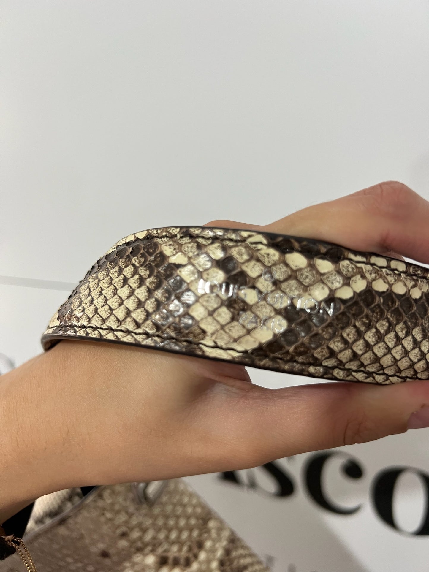 Python Louis Vuitton Twist