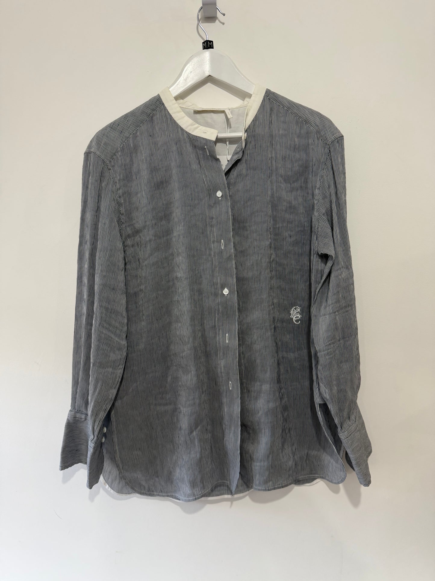 Pre-owned, Stripey Chloé Blouse, Size 42 - UK 12