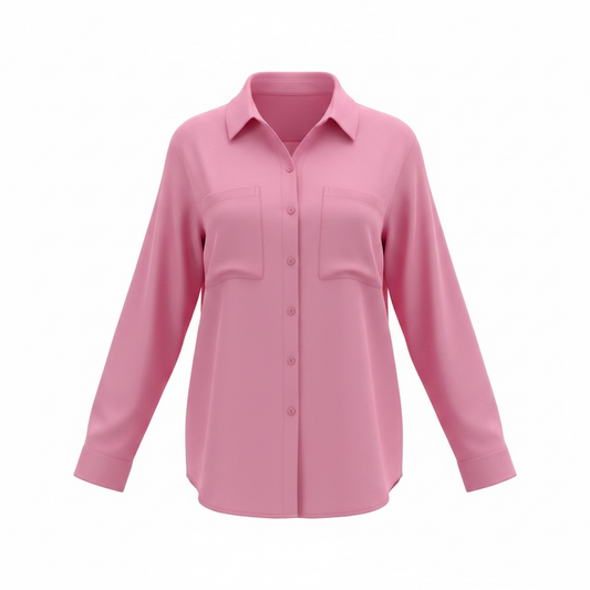 Pre-loved Pink BNWT Mint Velvet Blouse, XL