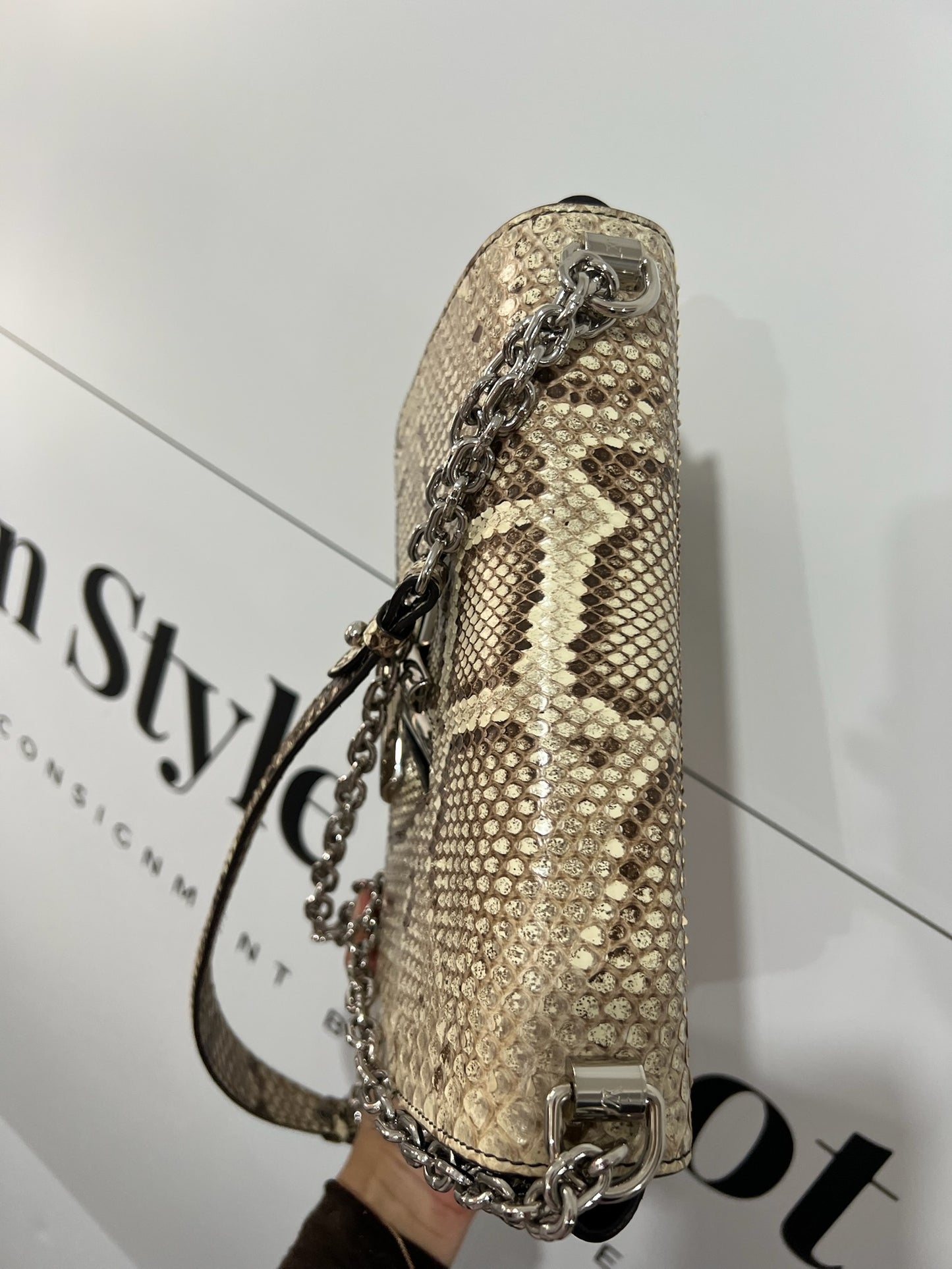 Python Louis Vuitton Twist