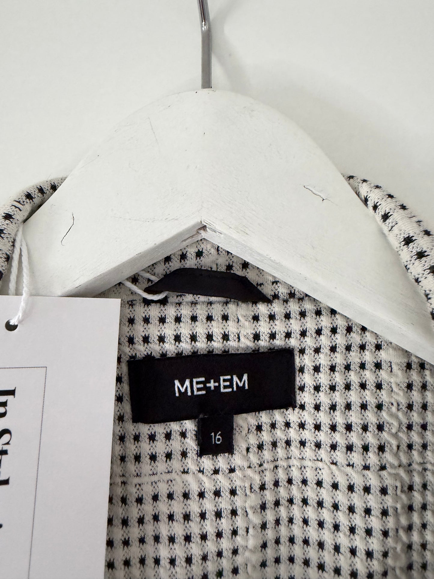 Pre-Loved Cream Me + Em Blazer, 16