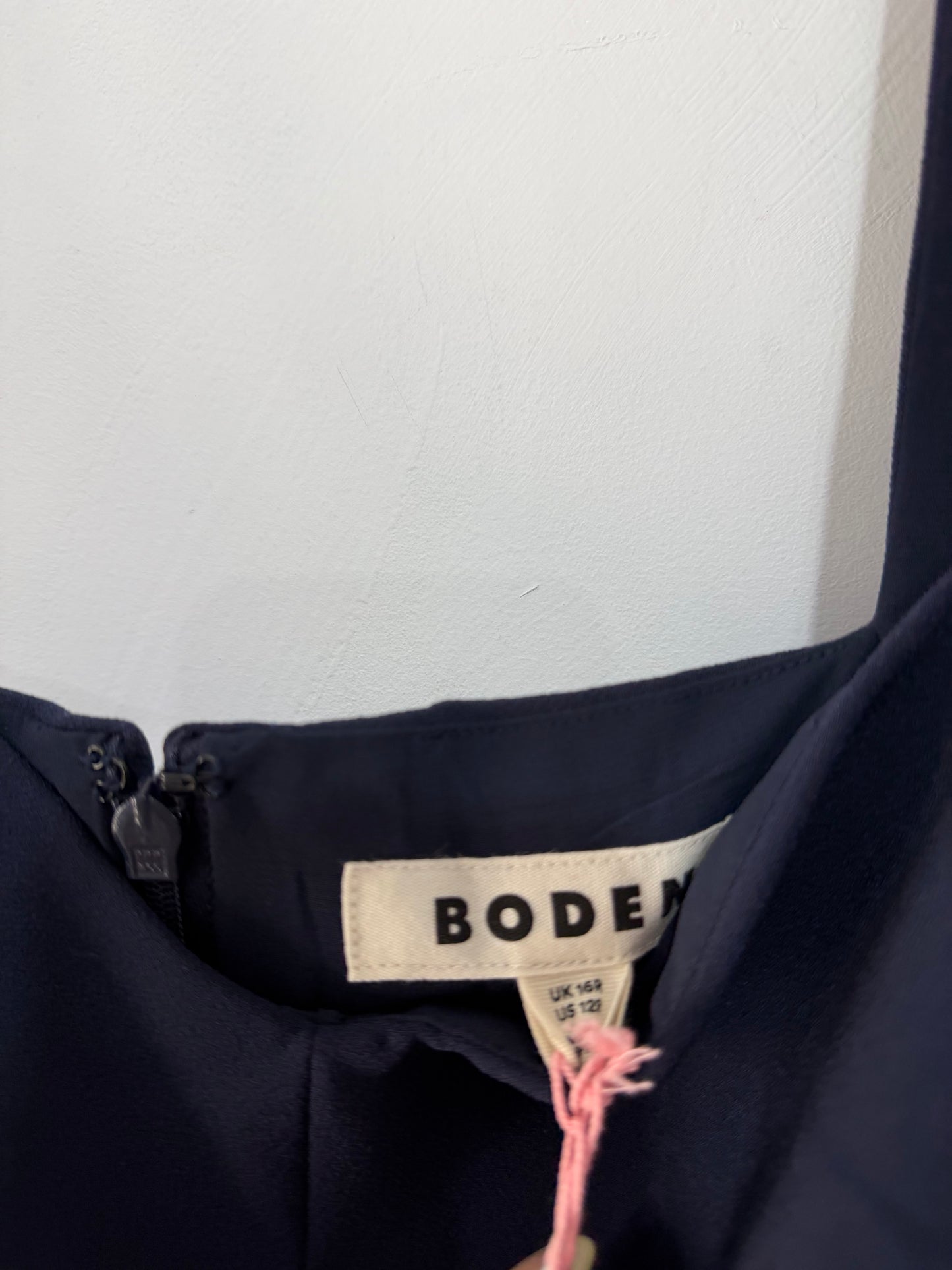 Preloved, Navy Boden Jumpsuit, 16