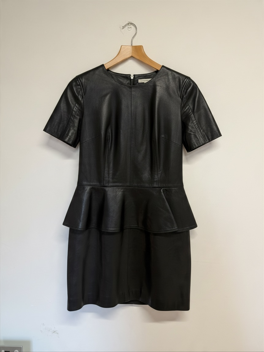 Preloved Alexander Mcqueen Dress Size UK 12 Black
