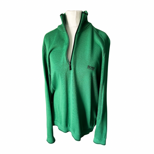 Hugo Boss Green Jumper - M