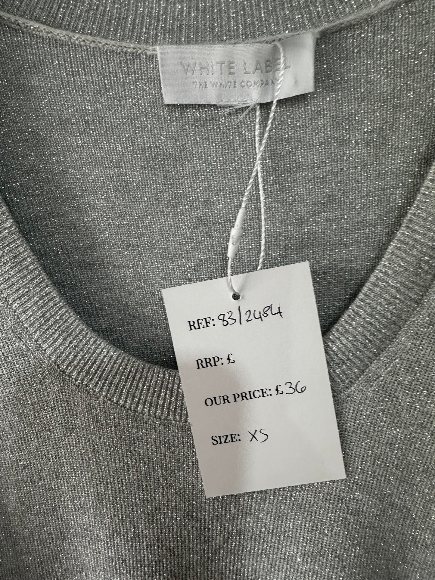 Silver White Label Jumper, XS