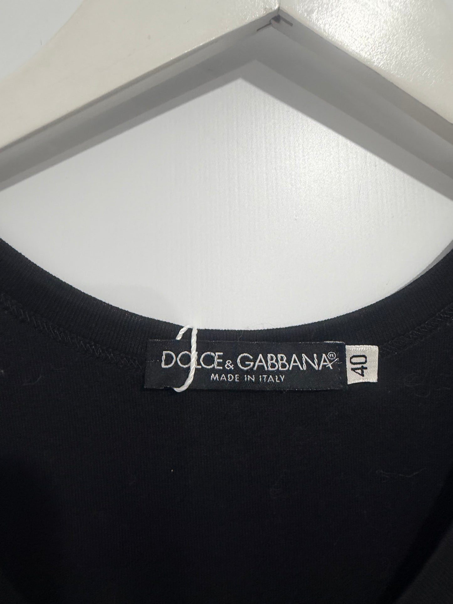 Black Dolce & Gabbana Vest Top, Small