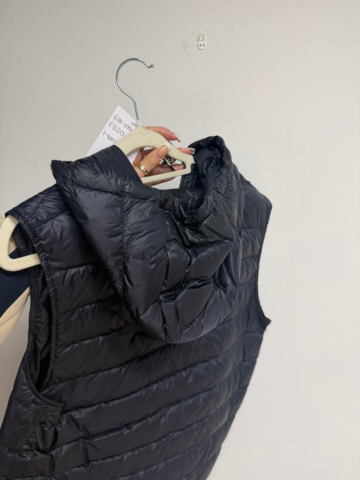 Preloved Moncler Gilet Size 3 (UK L)