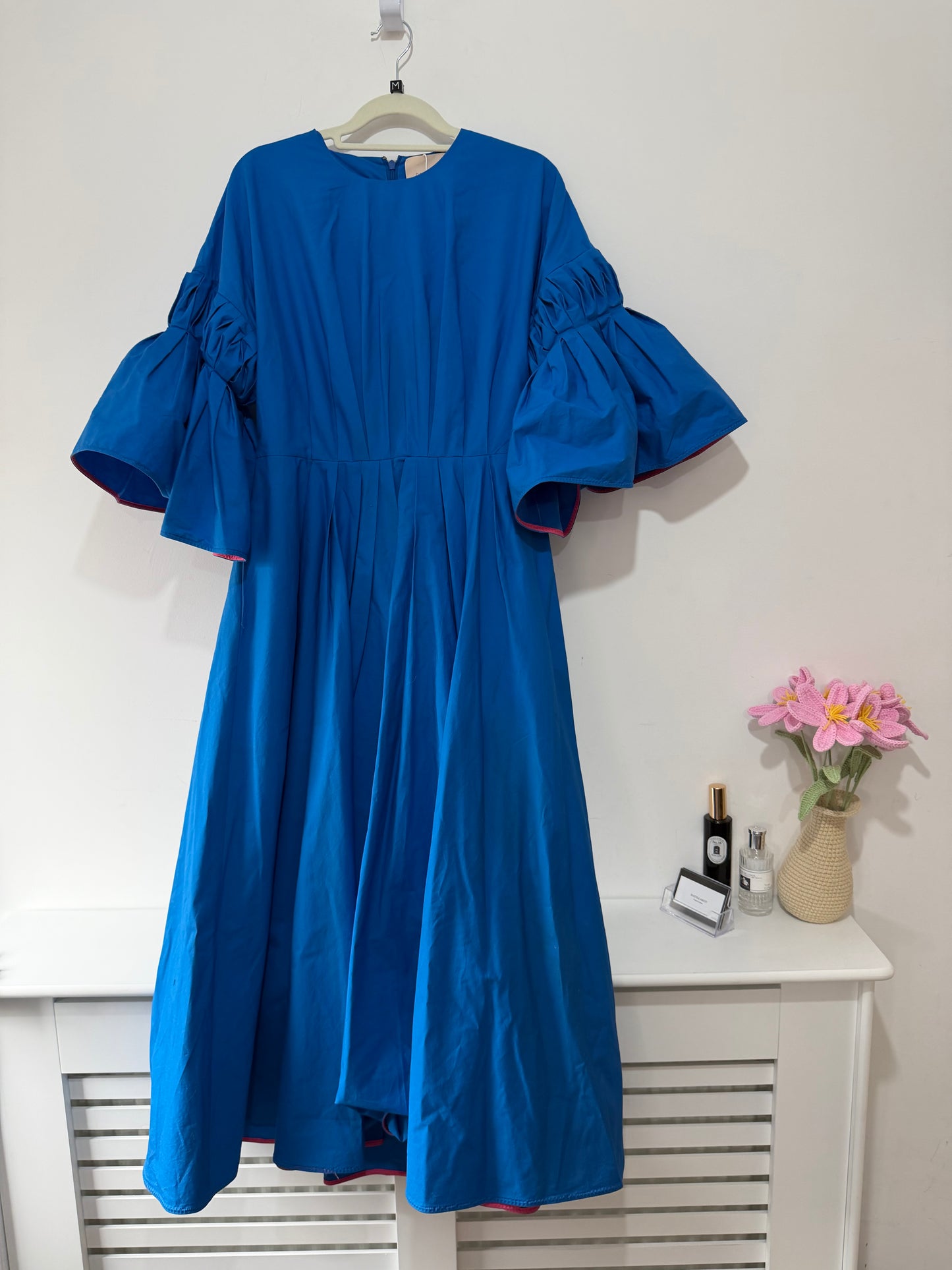 Preloved Roksanda Maxi Dress Size 12 Blue