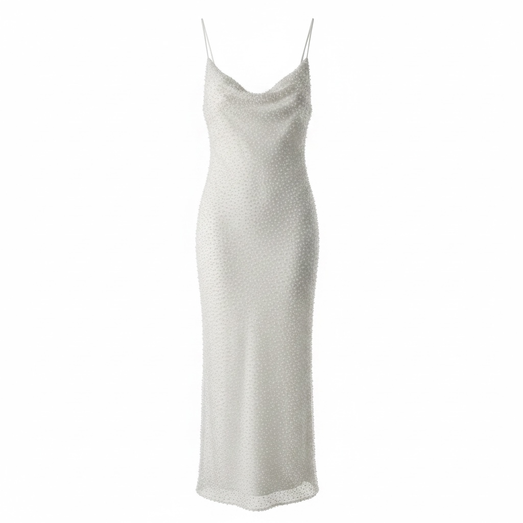Preloved, Silver Pearl  House of CB Dress, Small
