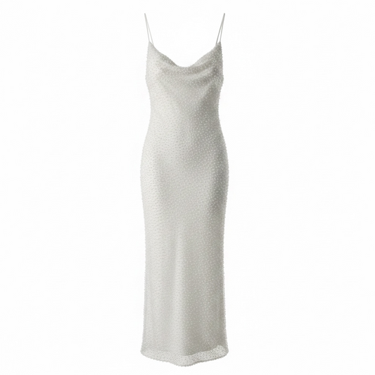 Preloved, Silver Pearl  House of CB Dress, Small