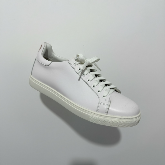 White Butterfly Sophia Webster Trainers Bibi, Size 39 - UK 6