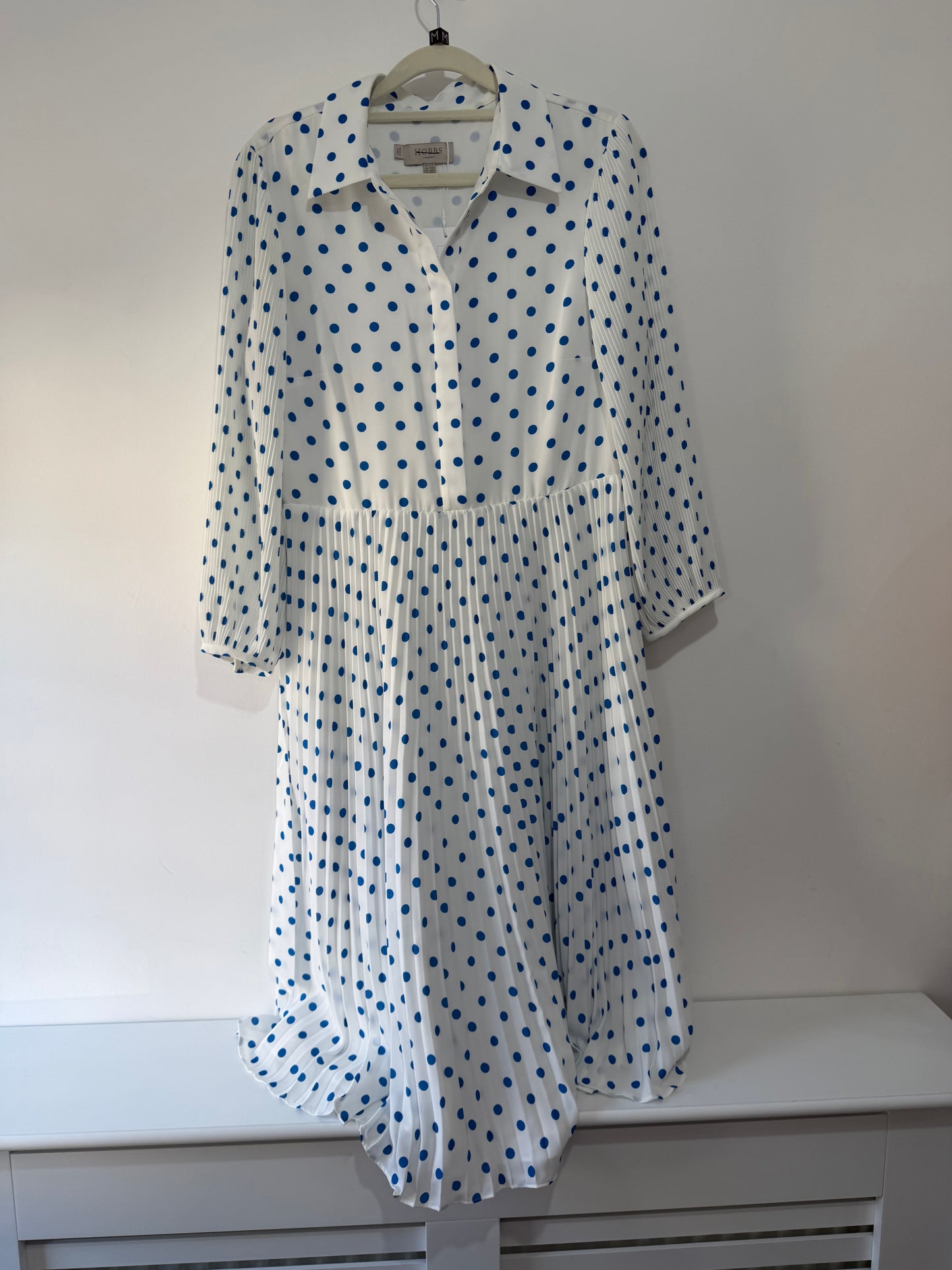 Pre-owned, Polka Dot Hobbs Dress, Size 12P