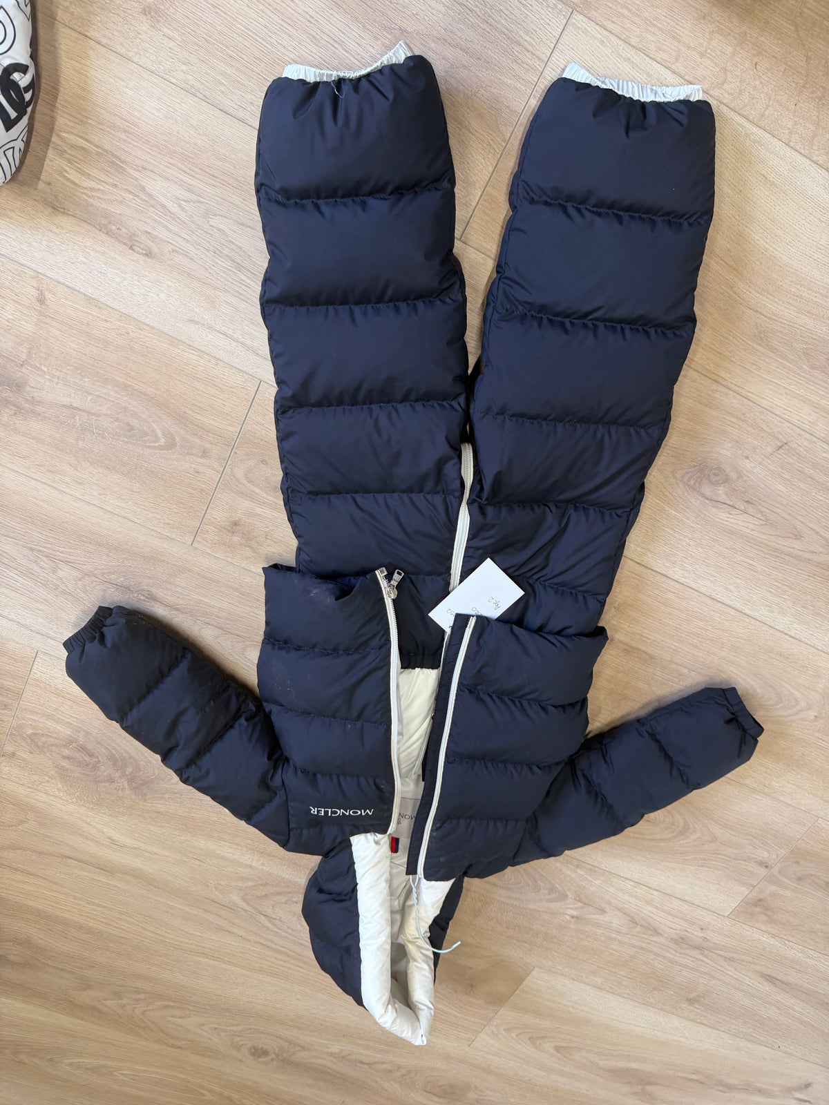 Preloved Moncler Kids Enfant Cola Padded Snowsuit Set Age 2