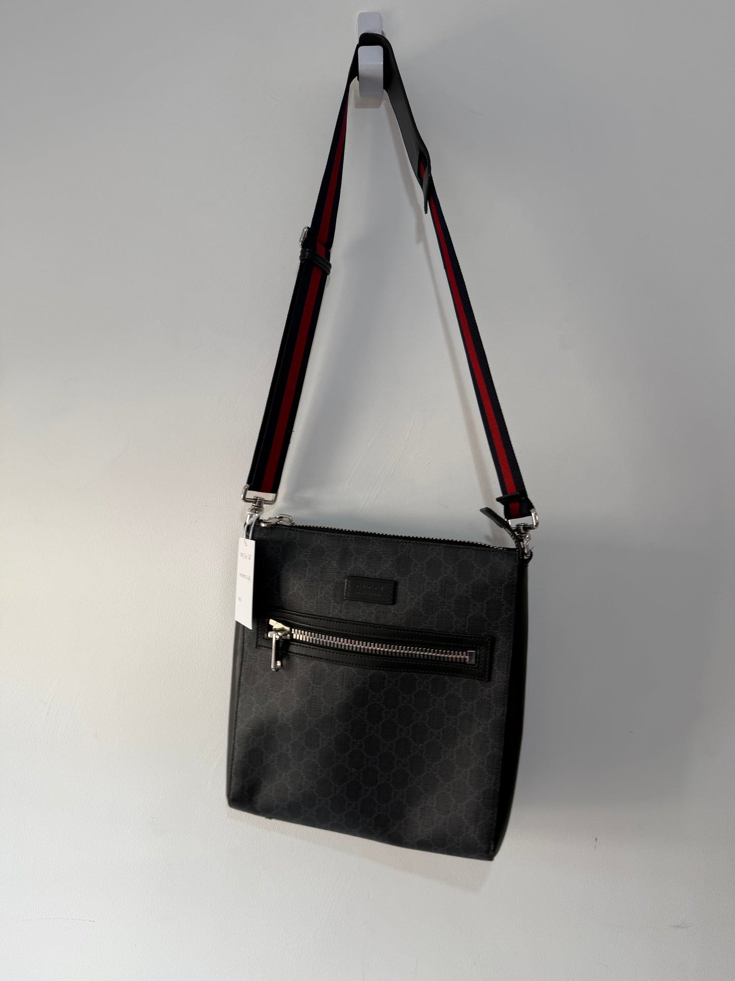 Preloved, GG monogram Gucci Messenger Man Bag